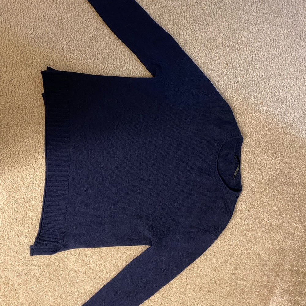 Jenni Kayne Midnight Blue Crew Neck Sweater